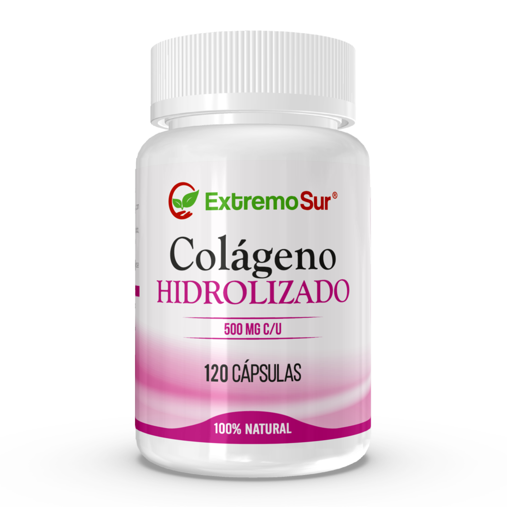 Colágeno Hidrolizado 500 mg Extremo Sur, 120 Cápsulas