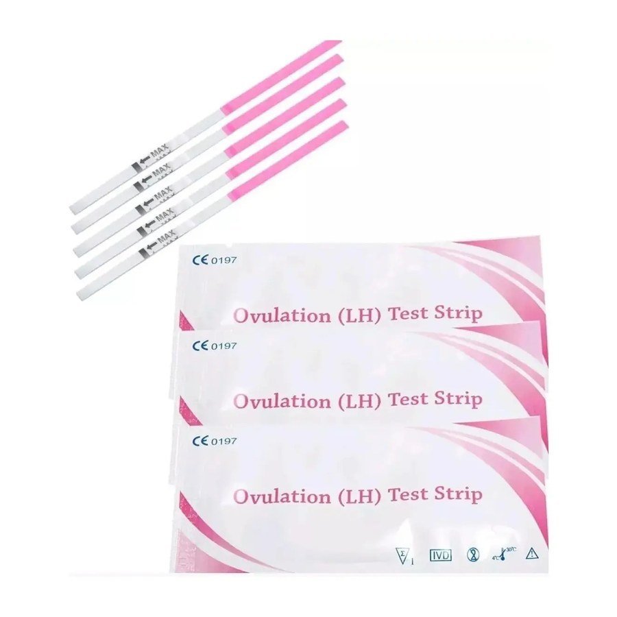 Kit de 25 Tests de Ovulación (LH) + 5 Tests de Embarazo
