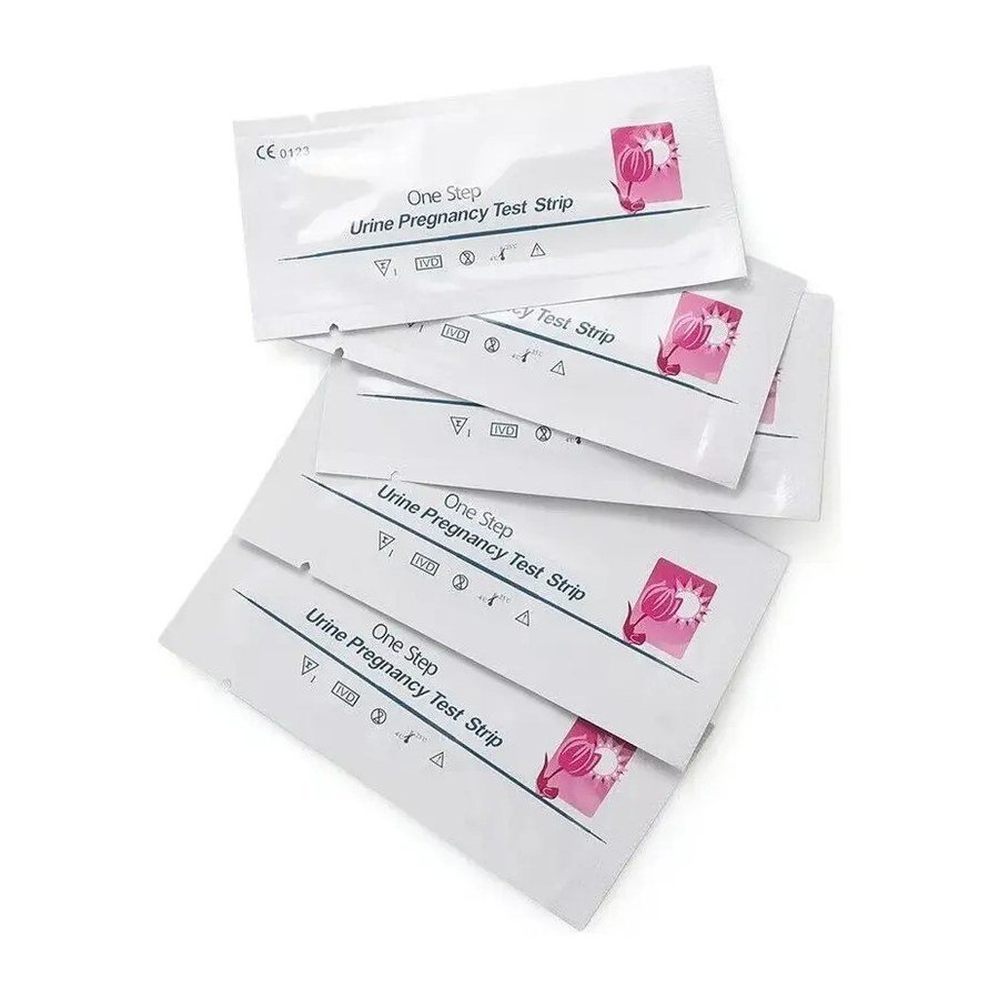 Kit de 25 Tests de Ovulación (LH) + 5 Tests de Embarazo (reverso)