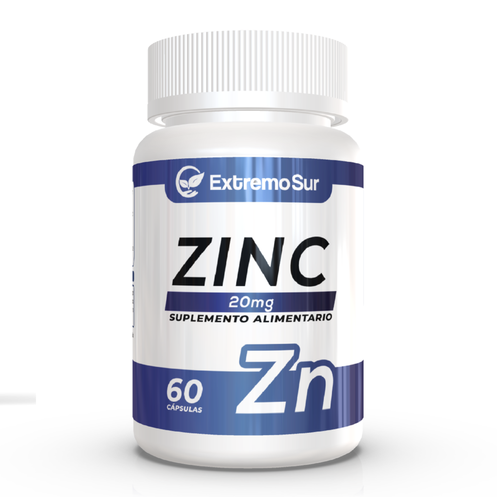 Zinc 20 mg Extremo Sur, 60 Comprimidos