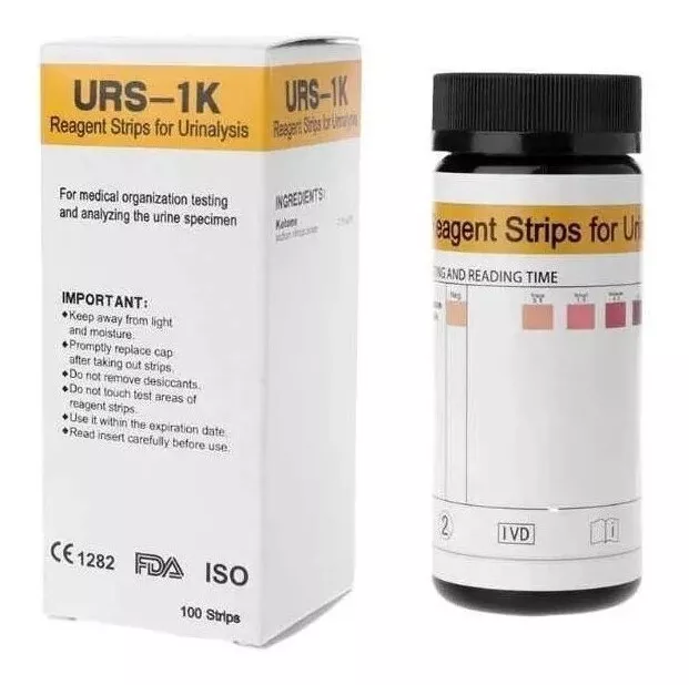 100 Tiras Orina Cetosis Cetonas Ketosis Keto Low Carb