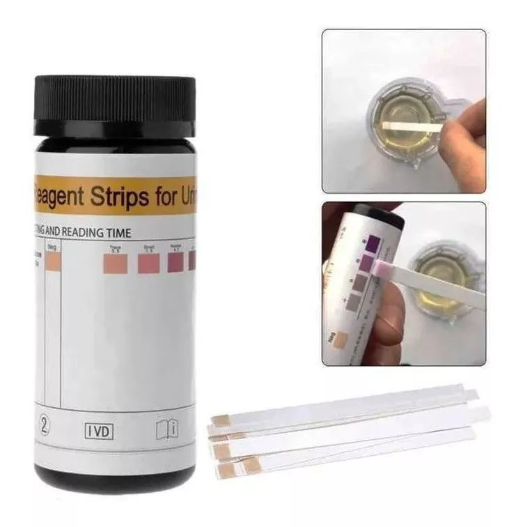 100 Tiras Orina Cetosis Cetonas Ketosis Keto Low Carb - Imagen 3